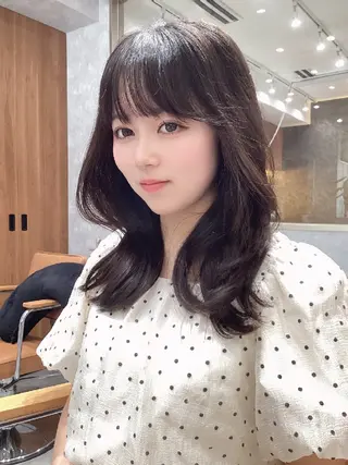 セミロング 立松 佳祐のヘアスタイル