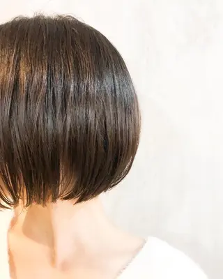 ショート ボブ×縮毛矯正 ryotaのヘアスタイル