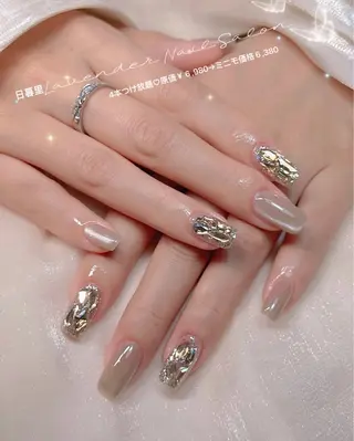 ネイル ラベンダー💖日暮里 ルル💖ネイルのネイルデザイン