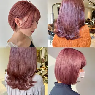 カラー ハルキ/ 髪質改善のヘアスタイル