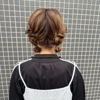 ミディアム 会田有紀 /切りっぱなしボブのヘアスタイル