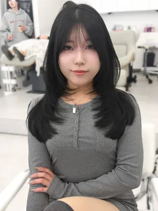 ミディアム カラー ヘアアレンジ 顔周り&ミディアム 特化/池袋/kokiのヘアスタイル