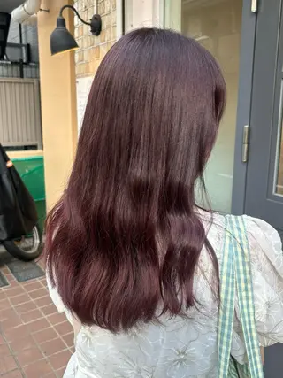 ロング カラー 暖色/艶カラー🍑☆ /杉村夏希のヘアスタイル