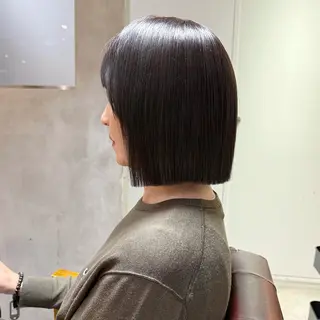 ショート カラー Alea by little 横浜所属・♡🌚垢抜け艶カラー Shiori🌝♡のヘアスタイル