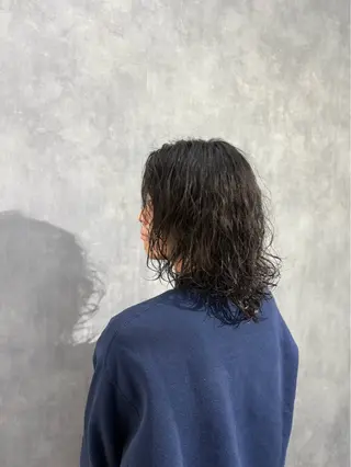 パーマ メンズ NAOKI /海外風のヘアスタイル