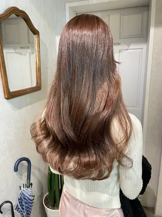 ロング カラー ナチュラル透明感🌱 小山美樹子のヘアスタイル