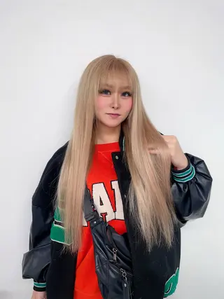 ロング CHAiL所属・カラーエクステ koukiのヘアスタイル