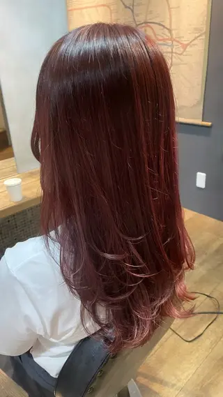 ロング Agu hair tommy 高宮駅前所属・原 朱音のヘアスタイル