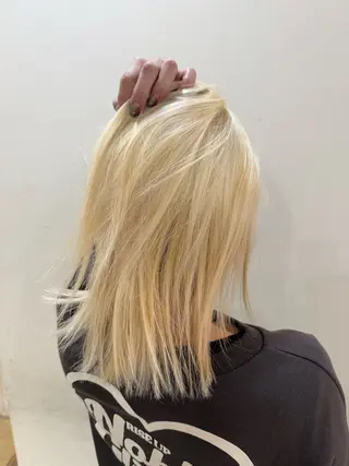 ミディアム カラー 🪐レイヤー/美髪 カラー/加野彩果🪐のヘアスタイル