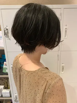ショート ヘアアレンジ 柔らかいヘア/ 東徳嶺 みくのヘアスタイル