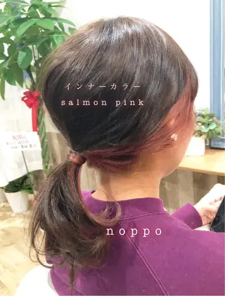 カラー noppo所属・NOPPO 和泉市 美容室／奥村　飛鳥のヘアスタイル
