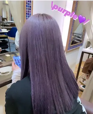 ロング カラー 横田 未来のヘアスタイル