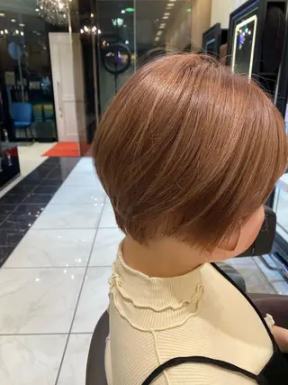 ショート カラー 撮影モデル募集中 rina 🦋のヘアスタイル