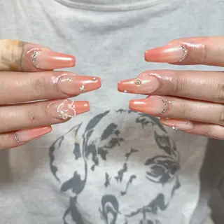 ネイル 🍄Rina🍄 韓国風ネイルのネイルデザイン