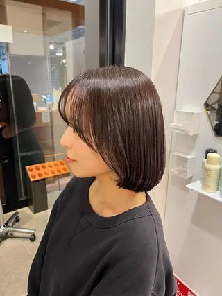 ショート レイヤー×透明感 ヘアセット/ミサトのヘアスタイル