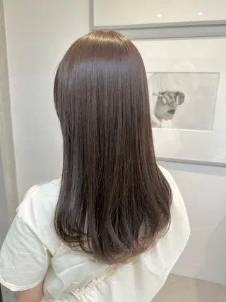 ロング ハイレイヤー/ウルフ 吉田ジョウのヘアスタイル