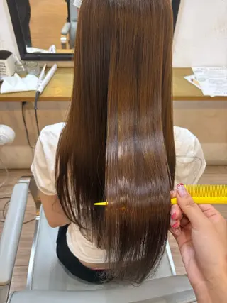 ロング IRICO たまプラーザ所属・韓国ヘアー🇰🇷 MIWAのヘアスタイル