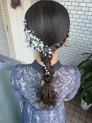 ヘアアレンジ 大人可愛いヘアメイク 💋🧚‍♀️しずかのヘアスタイル