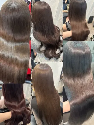 ロング カラー 🫧シールエクステ/ 艶カラー🫧アサミ️のヘアスタイル