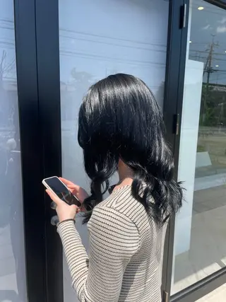 セミロング 荒木美紅 /熊谷美容室のヘアスタイル