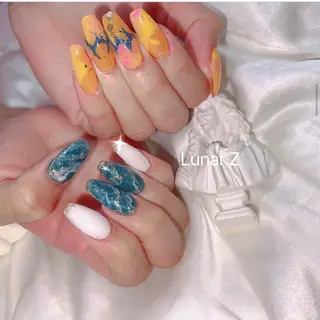 ネイル 🌖す い🌒のネイルデザイン