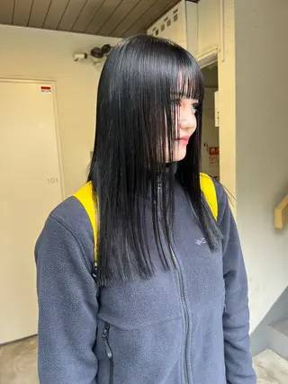 ロング sliver マツイ　レンのヘアスタイル