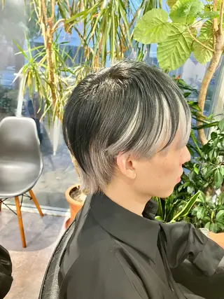 ショート メンズパーマ shell 宮下のヘアスタイル