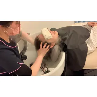 ミディアム メンズ 大倉 遥香のヘアスタイル