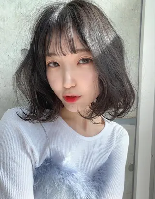 ロング カラー パーマ ヘアアレンジ メンズ 🎀愛されモテヘア♡ 梅澤夏基🎀のヘアスタイル