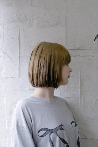 ショート カラー 木村 南葵のヘアスタイル