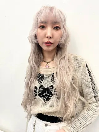 ロング カラー HARU//原宿🤍 リピート率NO.1のヘアスタイル