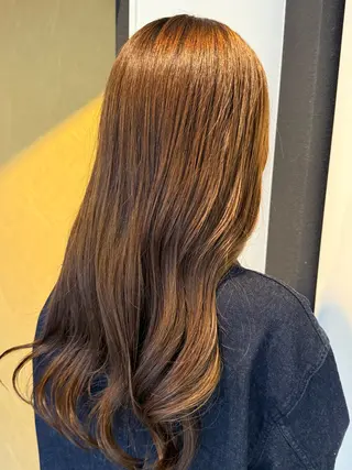 ロング 早﨑 映天のヘアスタイル