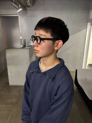 ショート カラー パーマ メンズ メンズ/ダブルカラー /パーマ/来栖慧💈のヘアスタイル