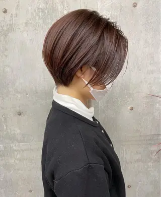 ショート カラー SOYON 名駅2号店所属・髪質改善カラー🦋 レイヤー/ナカネのヘアスタイル