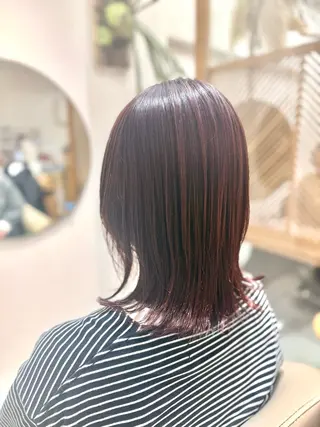 ショート カラー 安永 涼のヘアスタイル