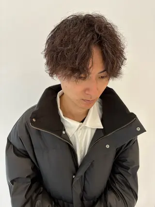 パーマ メンズ moiBlanc所属・moi blanc/ Aoyagiのヘアスタイル