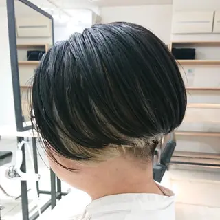 ショート カラー AKAMEE 表参道所属・✨360°褒められ ヘア✨️井上雄輝のヘアスタイル