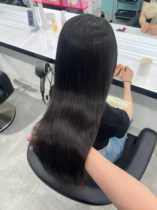 ロング みう/仙台/暖色/ 艶髪/顔周りカット/のヘアスタイル