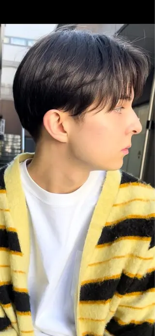 ショート メンズ🍃ナチュラル 韓国風ヘアRENのヘアスタイル