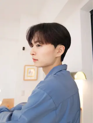 ショート カラー パーマ メンズ Prune　Shibuya所属・aimu/メンズ カット/渋谷のヘアスタイル