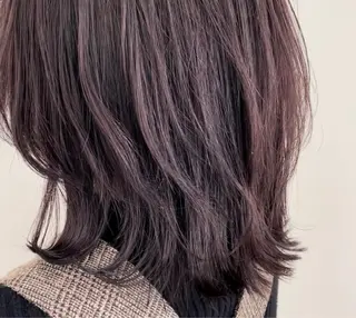 ミディアム カラー 髪質改善/縮毛矯正 /青山　早希🐾のヘアスタイル