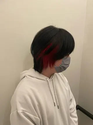 ミディアム カラー メンズ ニュアンスカラー🫧 加納のヘアスタイル