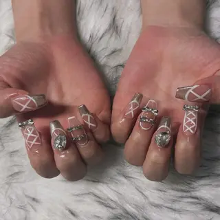 ロング mao .のネイルデザイン