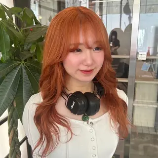 ロング カラー デザインカラー 🥨HAZUKiのヘアスタイル