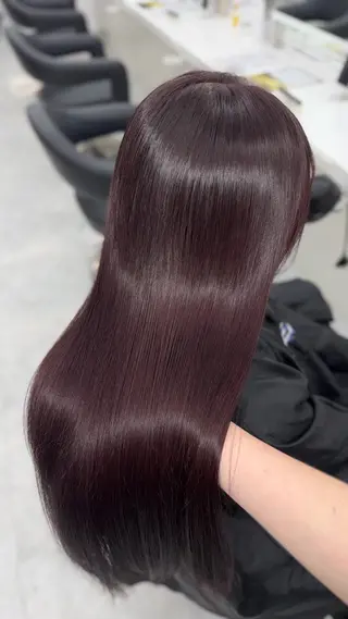 セミロング カラー 似合わせstyle ❤︎misaki❤︎のヘアスタイル