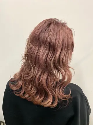 ミディアム カラー momo所属・メンズヘアメイク 🩵Mayuki🩵のヘアスタイル