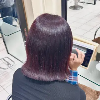 ミディアム カラー Clanc.所属・🫧うる艶カラー / カノンClanc🫧のヘアスタイル