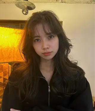 ロング カラー ヘアアレンジ 🎀suzuna 透明感colorのヘアスタイル