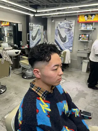 パーマ メンズ damdee tokyo北千住店所属・TSUNE 【メンズ･北千住】のヘアスタイル