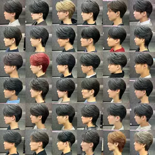 ショート カラー メンズ メンズスタイリスト 前田雄輝のヘアスタイル